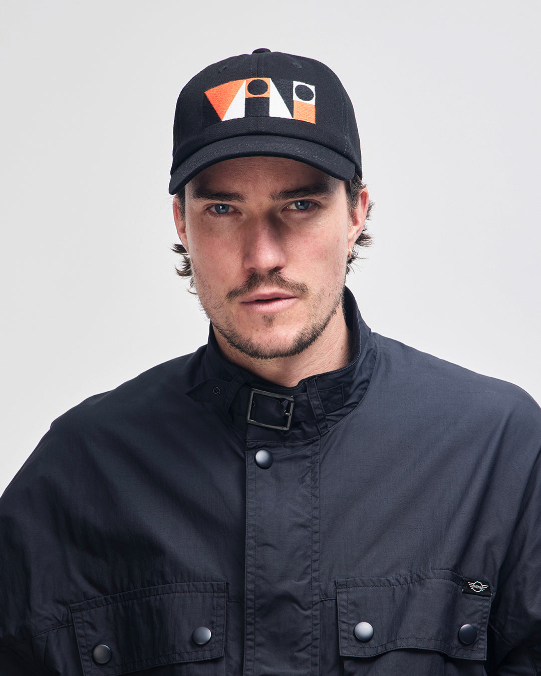 MINI Mosaic Cap Black