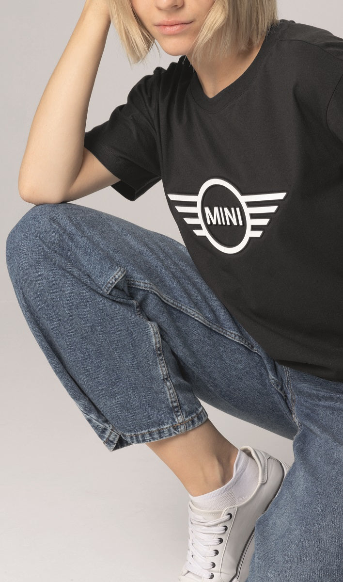 MINI Embossed Wing Logo T-Shirt Women’s