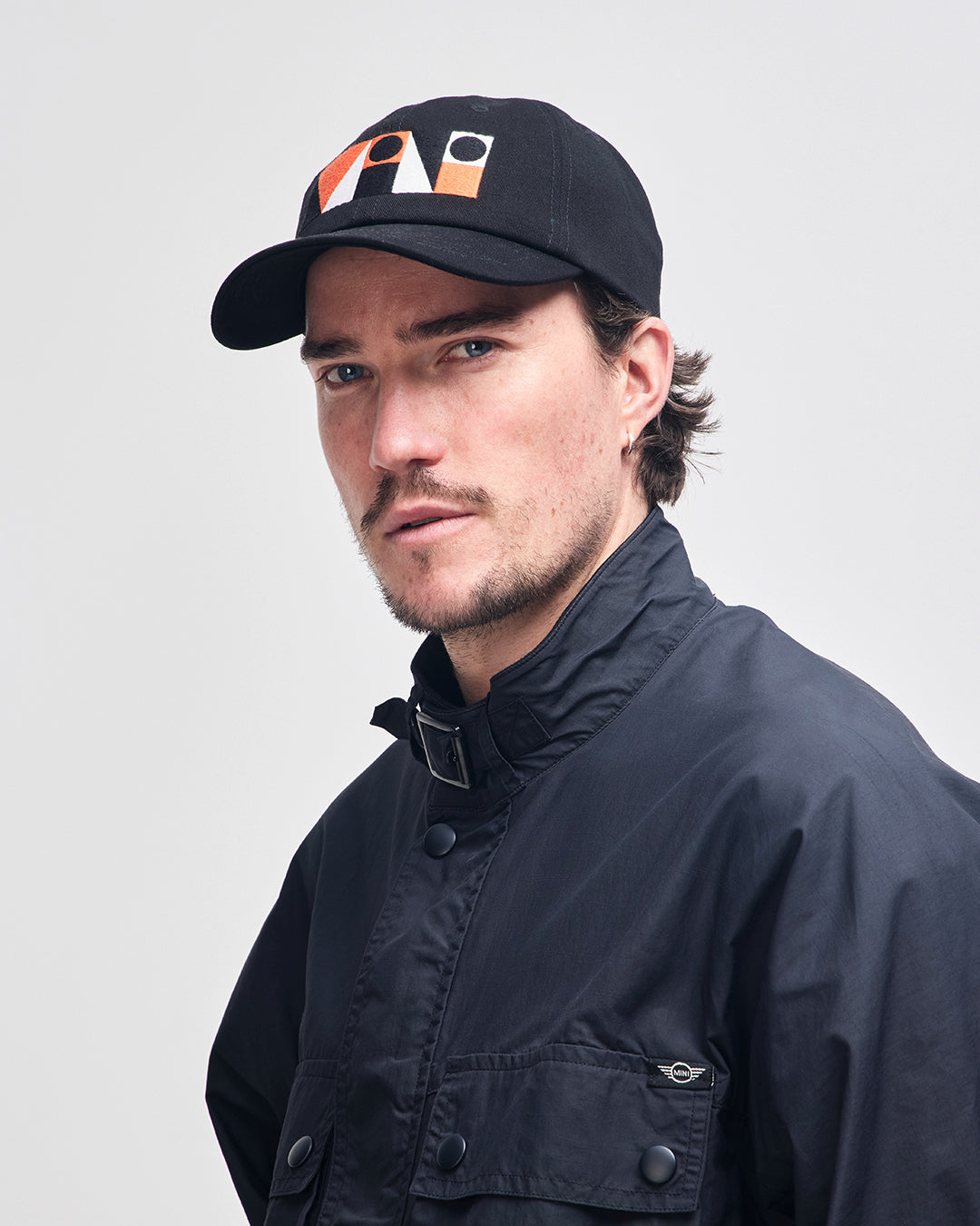 MINI Mosaic Cap Black
