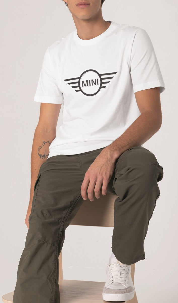 MINI Embossed Wing Logo T-Shirt Men's